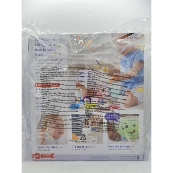 Fisher Price Laugh & Learn Magic Color Mixing Bowl Kids Educational Toys 6-36 Mo - Picture 3 of 11